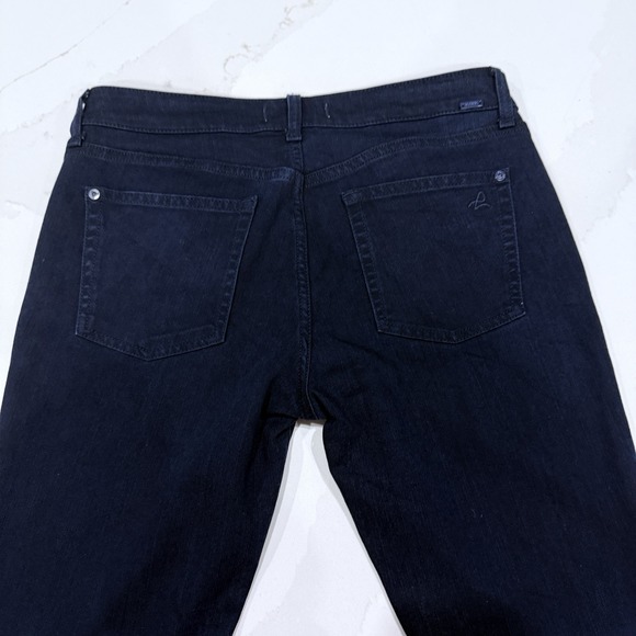 DL1961 Jeans Womens 29 Blue Dark Wash Florence Instasculpt Cropped Stretch - Picture 4 of 16